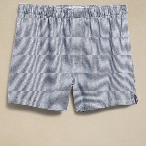 Banana Republic Houndstooth Flannel Boxer